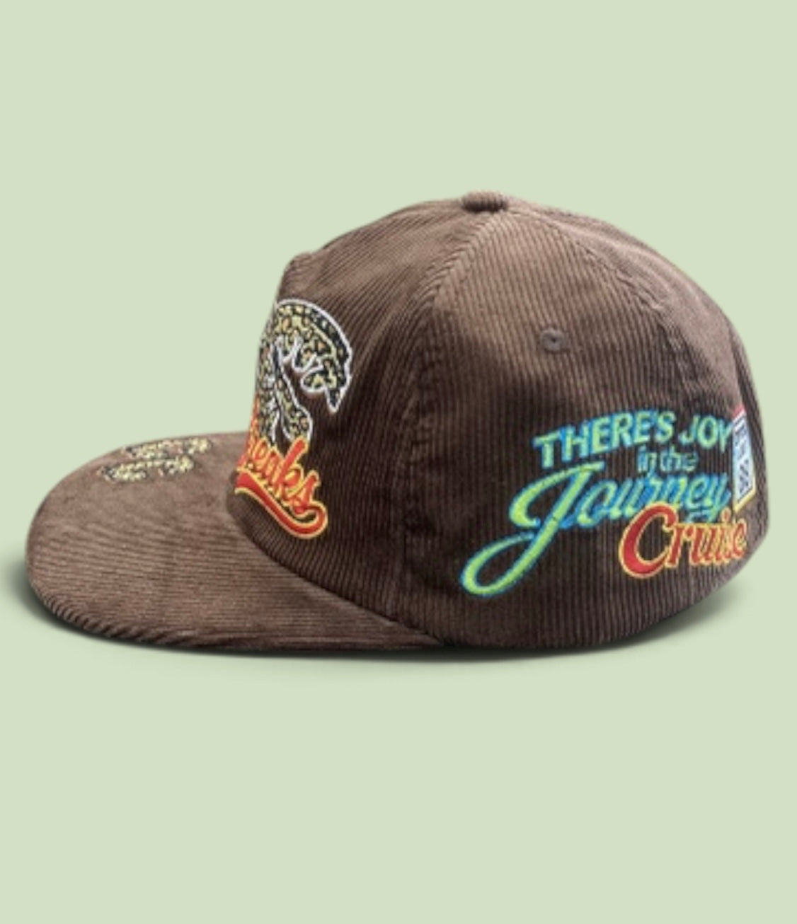 AGNB “All Gas No Brakes” Brown Corduroy Hat