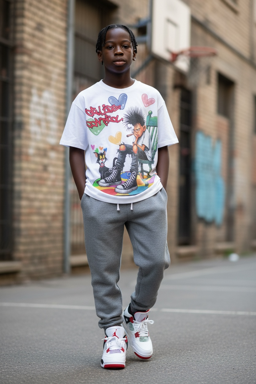 GOOD HEARTS TEE (WHITE)