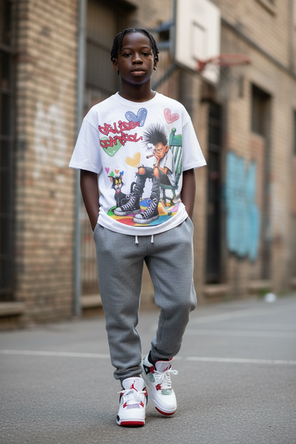 GOOD HEARTS TEE (WHITE)