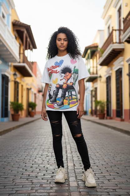 GOOD HEARTS TEE (WHITE)