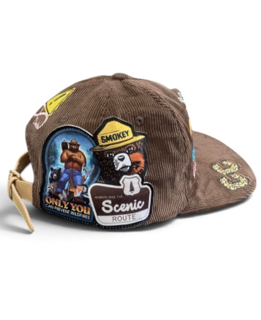 AGNB “All Gas No Brakes” Brown Corduroy Hat