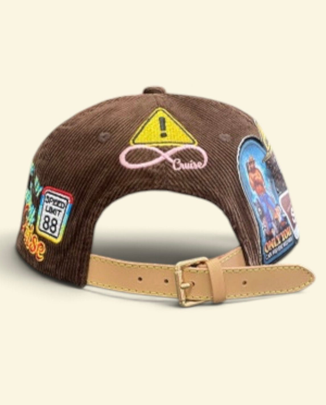 AGNB “All Gas No Brakes” Brown Corduroy Hat