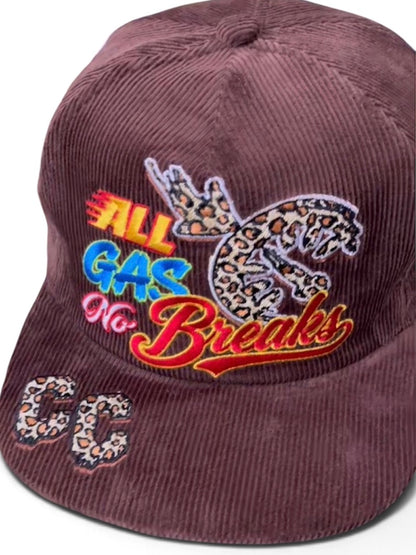 AGNB “All Gas No Brakes” Brown Corduroy Hat