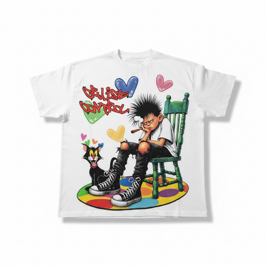 GOOD HEARTS TEE (WHITE)