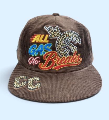 AGNB “All Gas No Brakes” Brown Corduroy Hat